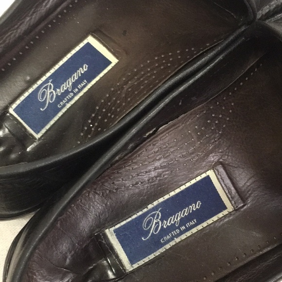 12 Black Men’s Loafers BraGano Cole Haan GuC - Picture 5 of 7
